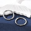 Tarnish Resistant 304 Stainless Steel Hoop Earrings EJEW-P177-P-09-2