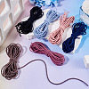 30M 6 Colors Polyester Elastic Cords EC-TA0001-07D-6