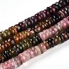 Natural Multicolor Tourmaline Beads Strands G-T140-03-2