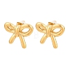 Women's 304 Stainless Steel Stud Earrings EJEW-P345-01G-2