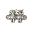 Non-Tarnish 304 Stainless Steel Girls Connector Charms STAS-N103-37P-1