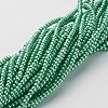 Glass Pearl Beads Strands X-HY-3D-B64-3
