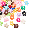 50Pcs Opaque Acrylic Beads MACR-SC0002-67-1