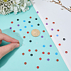 450Pcs 6 Colors Rubber O Rings KY-CP0001-31-4