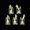 Imitation Drink Resin Pendants CRES-S359-32-3