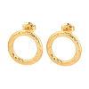 Women's 304 Stainless Steel Stud Earrings EJEW-P345-02G-2