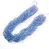 Baking Paint Transparent Glass Beads X1-DGLA-A035-T10mm-A06-2