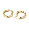 Cubic Zirconia Hoop Earrings EJEW-Z019-23B-G-2