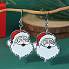 Christmas Acrylic Dangle Earrings ZV5552-6-1