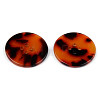 4-Hole Cellulose Acetate(Resin) Buttons BUTT-S026-001D-02-2