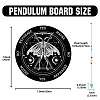 1Pc Chakra Gemstones Dowsing Pendulum Pendants FIND-CN0001-15J-2