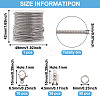 Yilisi DIY Chain Necklaces Making Kits DIY-YS0001-32-10