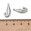 304 Stainless Steel Pendants STAS-P433-14E-P-3