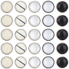 50Bags 5 Colors Stainless Steel 5 Claw Snap Buttons FIND-GF0009-83-7