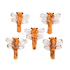 Transparent Lampwork Beads FOIL-I017-01-2