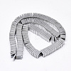 Electroplate Non-magnetic Synthetic Hematite Heishi Beads Strands G-T061-23D-2