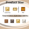 400Pcs Brass Cabochons KK-CY0001-18B-2