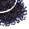 Picasso Spray Painted Glass Seed Beads SEED-T006-04-9-3