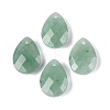 Synthetic Green Strawberry Quartz Pendants G-N362-13J-1