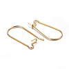 304 Stainless Steel Hoop Earring Findings STAS-P223-01G-01-2