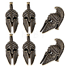 6Pcs Brass Beads KK-HY0004-64-1