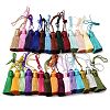 Polyester Tassel Big Pendants HJEW-K030-A-1