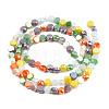 Electroplate Glass Beads Strands EGLA-N002-40A-03-2