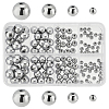 ARRICRAFT 130Pcs 4 Styles Electroplated Non-magnetic Synthetic Hematite Beads Strands G-AR0005-91-1