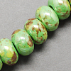 Handmade Porcelain European Beads X-OPDL-Q099-6-2