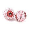 Spooky Printed Transparent Acrylic Beads AC-CBA4D01-01B-2