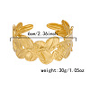 Ocean 304 Stainless Steel Open Cuff Bangles WG697CC-03-1