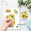 8 Sheets 8 Styles PVC Waterproof Wall Stickers DIY-WH0345-178-3