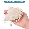 Cotton Packing Pouches Drawstring Bags ABAG-R011-10x12-5