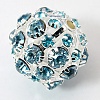 Brass Rhinestone Beads RB-Q165-11-1