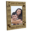 5 Years of Marriage Natural Wood Photo Frames AJEW-WH0292-031-1