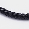 Braided Leather Cord Bracelets BJEW-I200-13-3