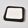 Square Wooden Organizer Display Jewelry Plates ODIS-WH0099-221A-2