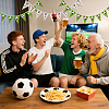 6Pcs 2 Colors Football Theme Paper Pennant Flags Banners FIND-PH0038-64-5