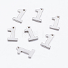 Tarnish Resistant 201 Stainless Steel Pendants STAS-F128-01P-1-1-1