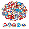 70Pcs 5 Style Alloy Enamel Pendants ENAM-DC0001-01-1