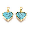 Real 18K Gold Plated Brass Pendants KK-N233-169A-02B-2