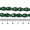 Opaque Solid Color Imitation Jade Beads Strands GLAA-N005-P10mm-D04-4