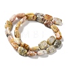 Natural Crazy Agate Beads Strands G-K357-D08-01-3