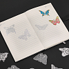 2 Bags 2 Styles Butterfly PET Self Adhesive Laser Stickers Sets STIC-CA0001-02-5