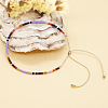 Adjustable Plastic Beaded Slider Bracelets YS6543-6-1