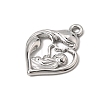Mother's Day 304 Stainless Steel Pendants SA-CBA9B1E-12P-2