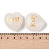 Natural Quartz Crystal Heart Engraving MBTI Figurines Statues for Home Office Desk Decorations G-K353-05P-3