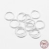 925 Sterling Silver Open Jump Rings STER-L063-02S-4