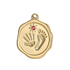 304 Stainless Steel Pendants STAS-OY012-67G-3