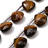 Natural Tiger Eye Beads Strands G-C292-A08-01-1